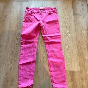 Vineyard Vines Bright Pink Skinny Jeans